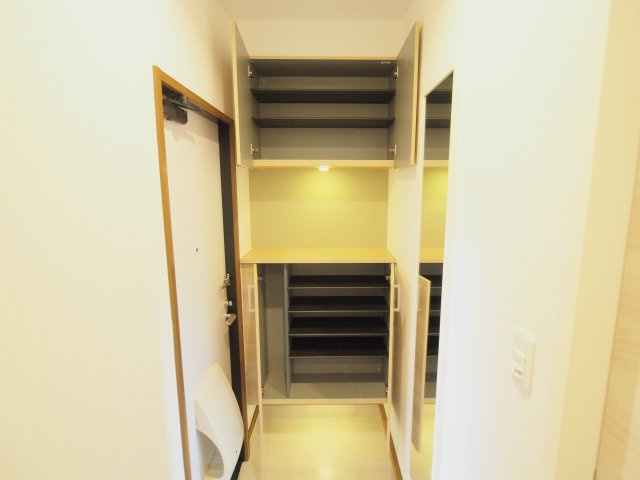 サリーゼ名田の玄関