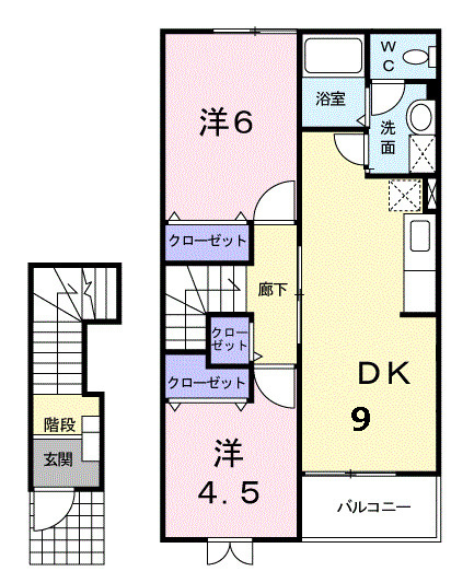 フォーリストガーデンⅡの間取り|間取図
