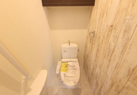 シャーメゾンソレイユのトイレ|清潔感のあるトイレです