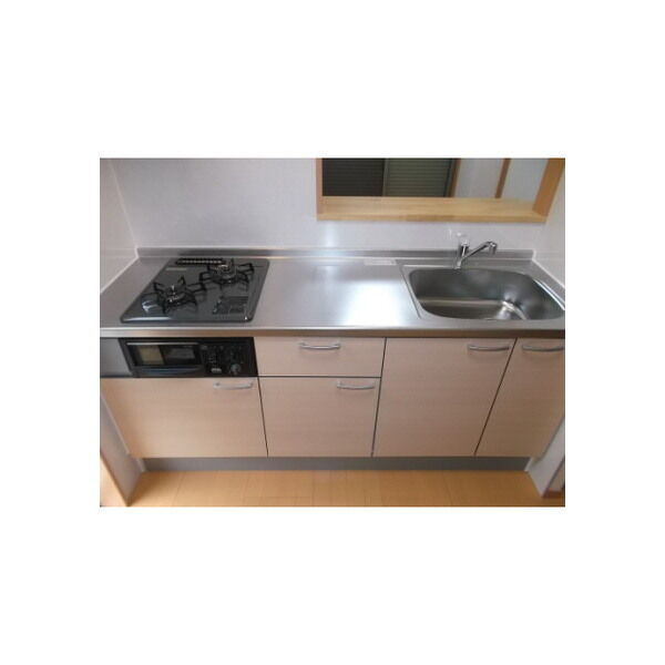 和泉市寺門町１丁目のテラスのキッチン|きれいなキッチンです