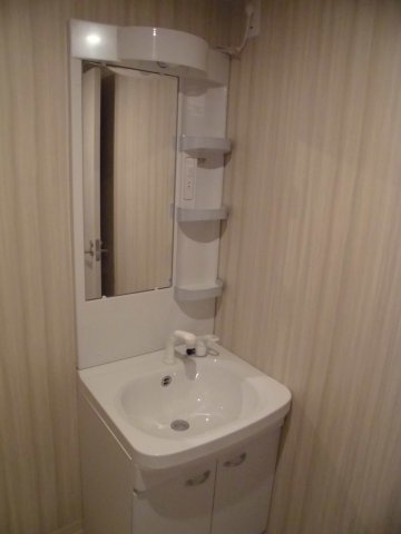 新潟市中央区旭町通１番町の賃貸マンションの洗面所