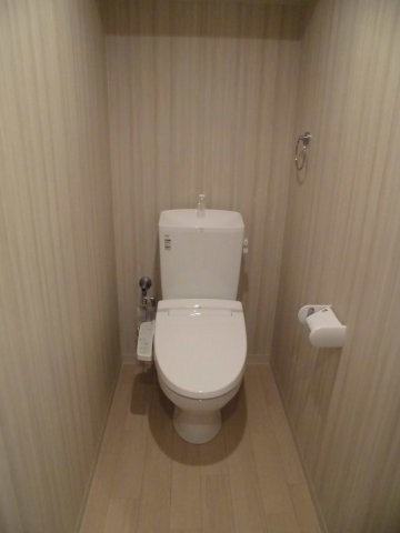 新潟市中央区旭町通１番町の賃貸マンションのトイレ