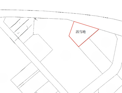 【区画図】 | 長田町売地