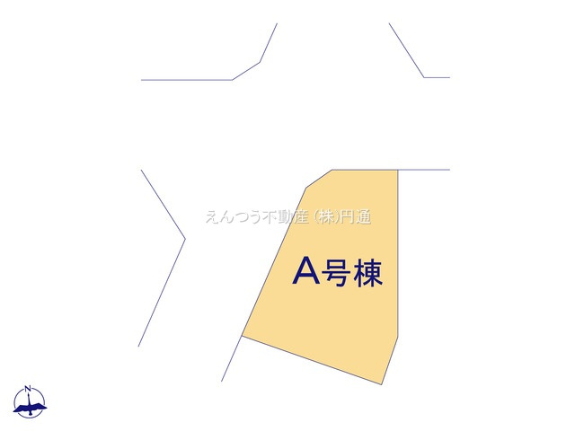 ハートフルタウン川村町の区画図