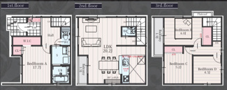  | 【名古屋市中川区高畑4丁目193−2新築戸建1号棟】✨️仲介手数料無料✨️荒子小学校・一柳中学校