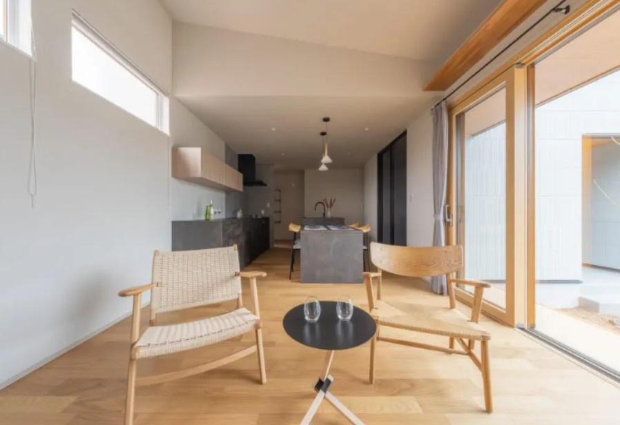 小山市出井　新築戸建2-4の居間・リビング