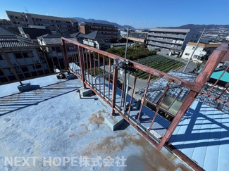 【展望】 | 屋上からの眺望です♪３６０度の眺望が望めます！屋上には水栓もございます！！