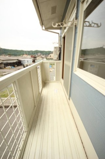 【バルコニー】 | アーバンハイツ　Ｂ棟 | 広々としたバルコニーです