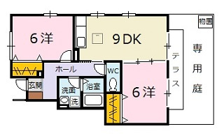 ウェルス１７の間取り