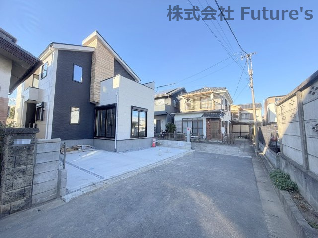 三郷市高州2丁目　新築戸建　全1棟の前面道路含む現地写真|前面道路含む現地写真です。