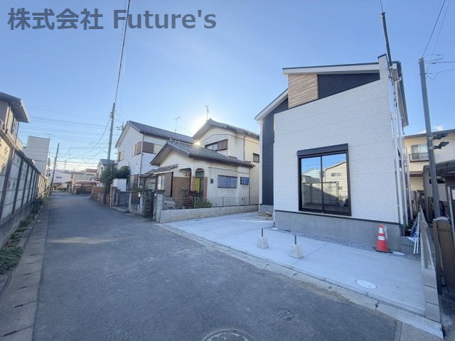 三郷市高州2丁目　新築戸建　全1棟の前面道路含む現地写真|前面道路含む現地写真です。