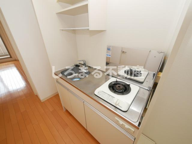 ルクレ阿波座レジデンスのキッチン