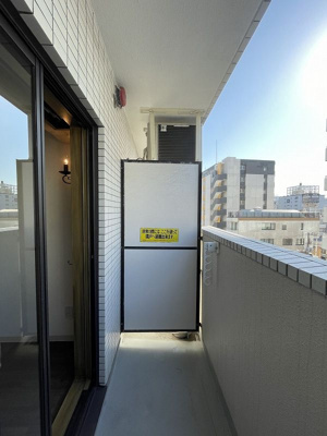 【バルコニー】 | キャッスル桜木 | バルコニーは南西向きです！