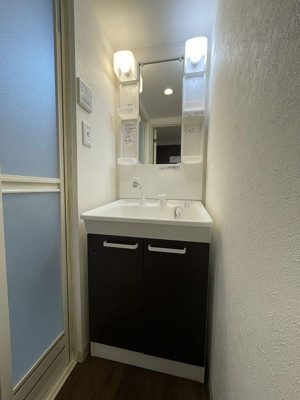 【洗面所】 | キャッスル桜木 | シャンプードレッサー付き独立洗面台！