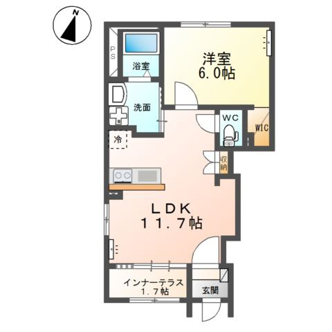 ココソレイユの間取り