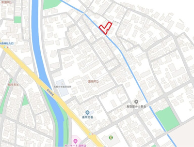 【地図】 | 鳥取市湯所町１丁目土地