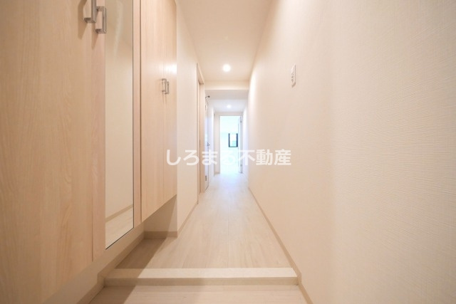 シークレフ北浜の玄関