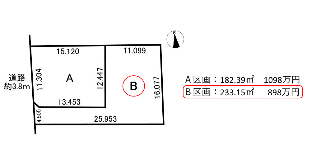 2区画分譲地　西之川町1丁目のその他