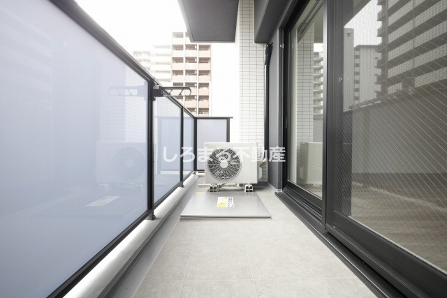 レジュールアッシュ谷町四丁目グランクラスのバルコニー