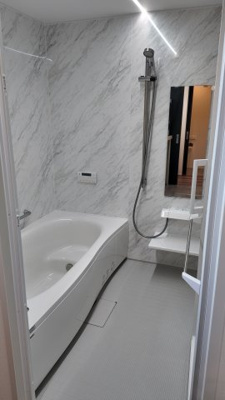 【浴室】 | 益城クロスウェイ | 落ち着いた空間のお風呂です