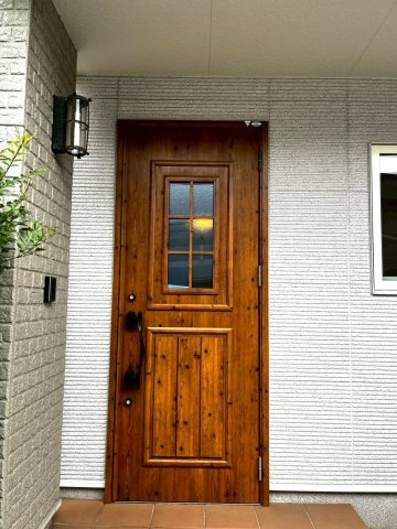 熊本市南区良町一丁目 戸建ての玄関|毎日通る玄関はこちらです
