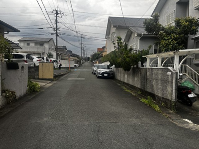 【前面道路含む現地写真】 | 合志市豊岡 売地