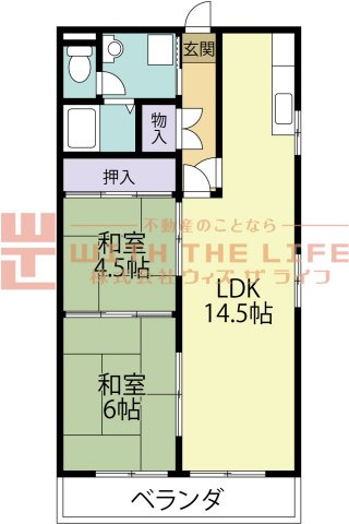 RE（アールイー）ステートビル【キャッシュバック対象物件】の間取り