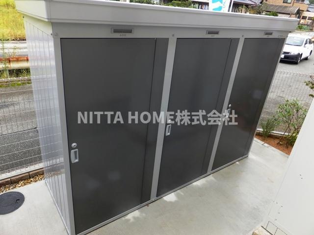 メルヴェイユＢのその他共用部分|屋外ストッカーです＊