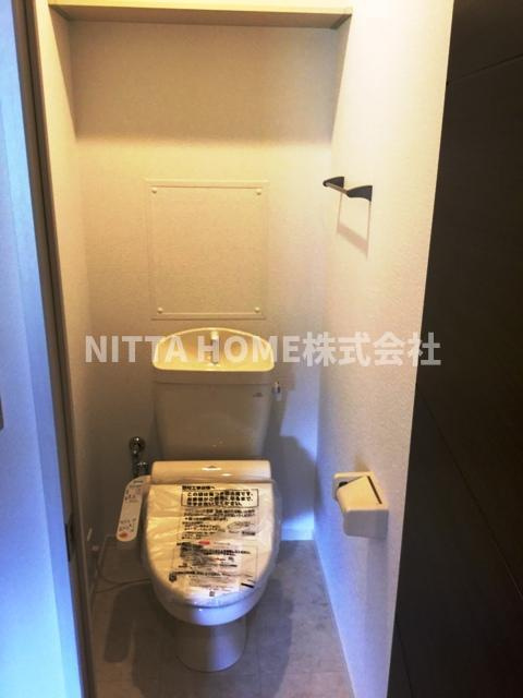 メルヴェイユＢのトイレ|温水洗浄付きのトイレです◇