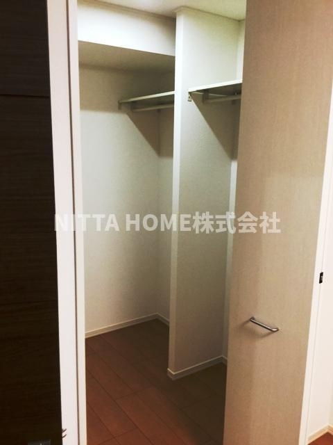 メルヴェイユＢの収納|大きな収納がついているので便利ですね◇