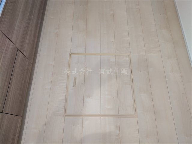 【キッチン】 | 川島町上伊草　全3棟　3号棟 | キッチン床下収納庫