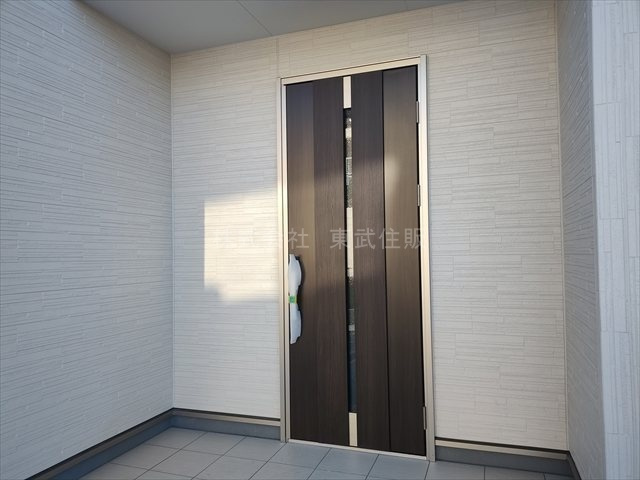 【玄関】 | 川島町上伊草　全3棟　3号棟 | 毎日通る玄関はこちらです