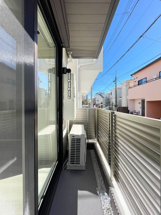 アセットコート貫井北町Bのバルコニー