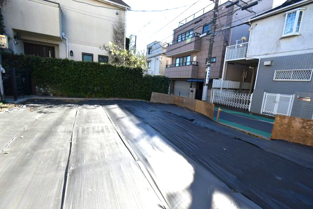 白山4丁目・売地の外観