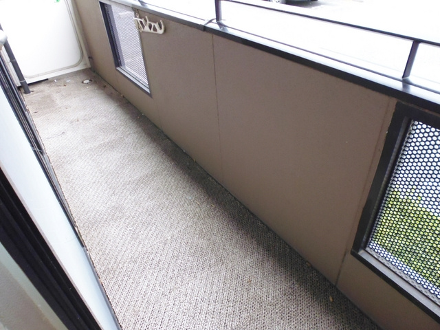 エーデルワイスのバルコニー|広めのバルコニー付き！