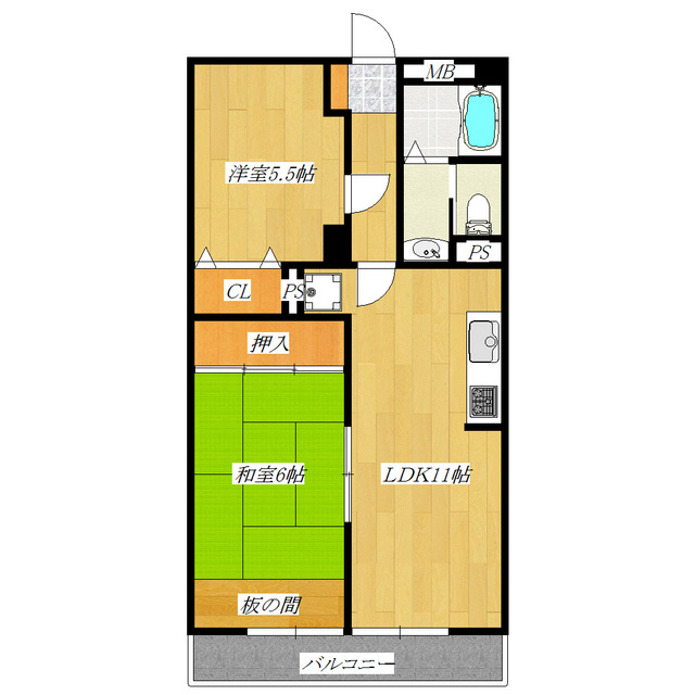 エーデルワイスの間取り|使いやすい間取り！