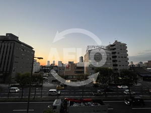 グランディスタ谷町9丁目の展望|グランディスタ谷町九丁目　眺望