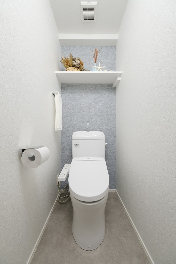 エンクレスト博多駅南FITのトイレ|コンパクトで使いやすいトイレです