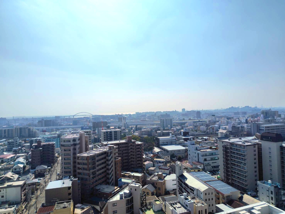 ヴィエント西宮（フレンテ西館）の展望|最上階の17階ならではの、開放感あふれる眺望。