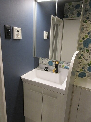 パレ・ドール蒲田の洗面所|洗面化粧台