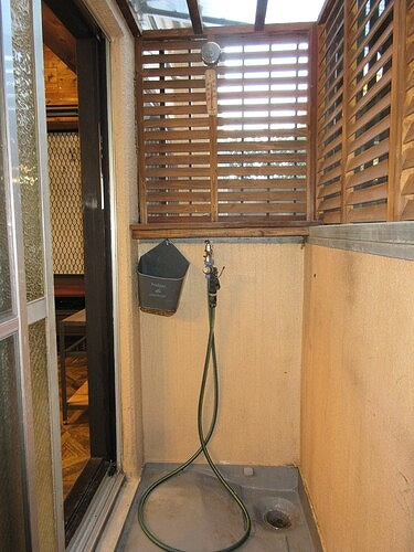 パレ・ドール蒲田のバルコニー|ラティス・水栓