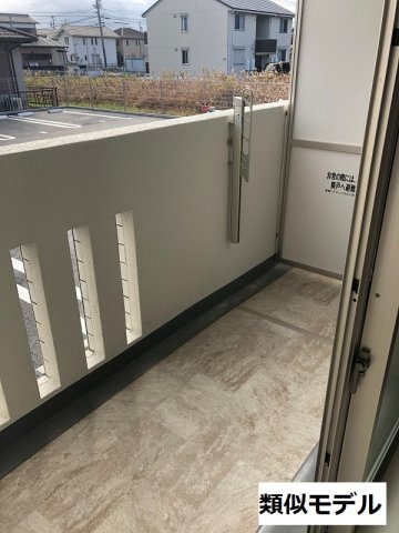 カーサ　ステラのバルコニー