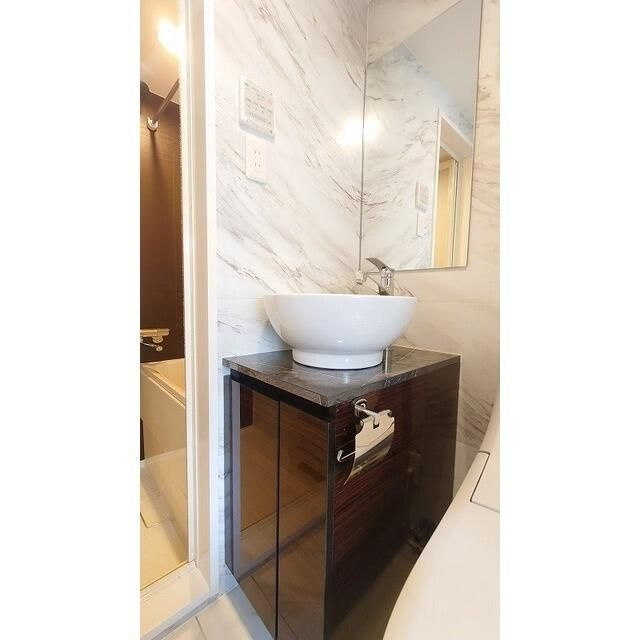 アムス早稲田の洗面所