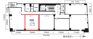 【間取り】 | 難波日興ビル | 難波日興ビル　間取り