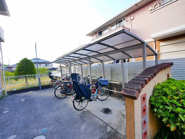 リビングタウン州見台　Ｄ棟のその他共用部分|駐輪場です