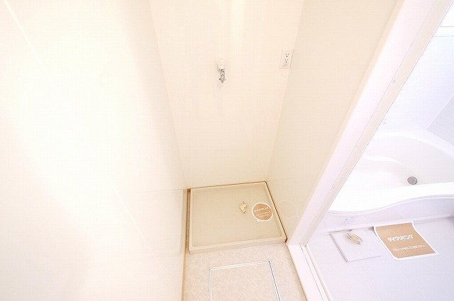 リビングタウン州見台　Ｄ棟の設備|室内洗濯機置場です