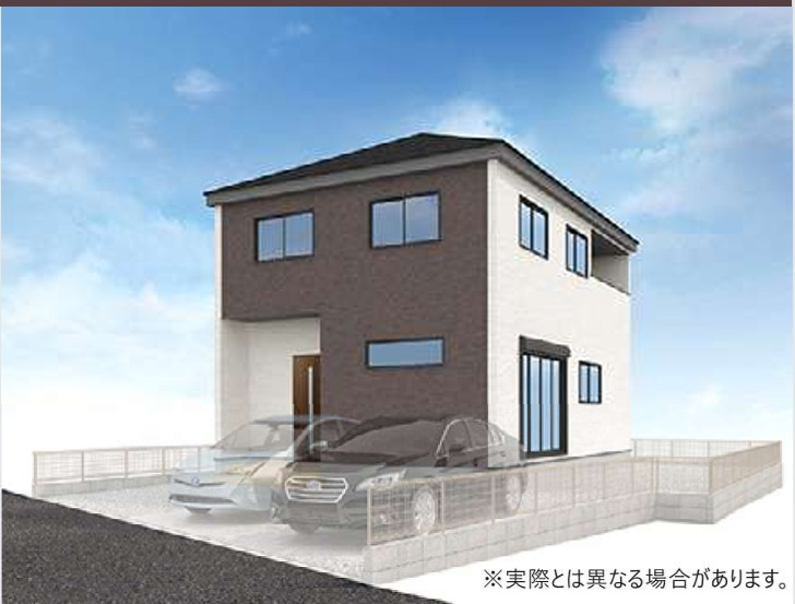 仲介手数料無料　KIP入間市豊岡１期　全1棟　の外観パース