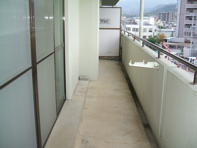 グリーンビル旗崎【キャッシュバック対象物件】のバルコニー