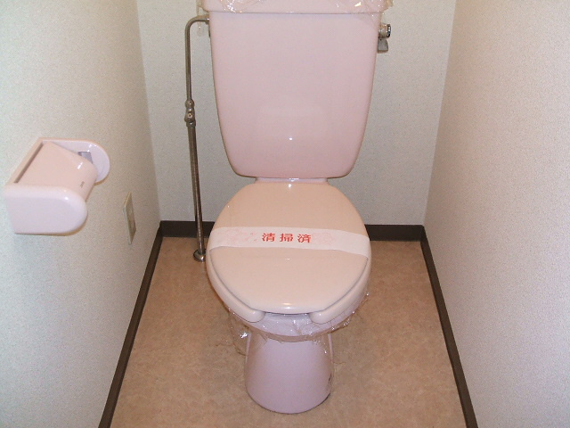 グリーンビル旗崎【キャッシュバック対象物件】のトイレ|落ち着いたトイレです