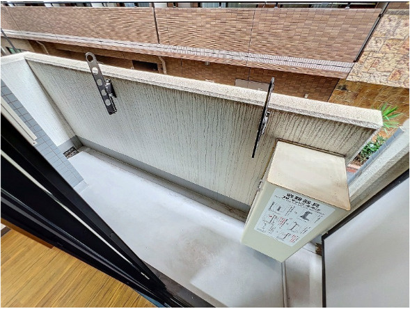 中央区日本橋茅場町２丁目の賃貸マンションのバルコニー